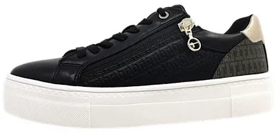 Zdjęcie produktu dla Casualowe sznurowane buty męskie w jednolitych kolorach
