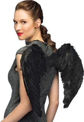 Obrázok produktu pre Čierne anjelské krídla 60 cm x 40 cm - univerzálna veľkosť