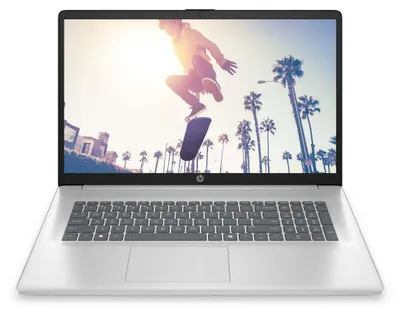 Produktbild von HP 17 (Natural Silver, 17,3" Full-HD, Intel® N-Reihe N200, 8 GB RAM, 2 TB SSD) mit Windows 11 Pro