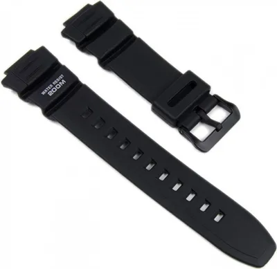 Produktbild von Casio Ersatzband Resin schwarz AE-2000 AE-2100 WV-200 10302043