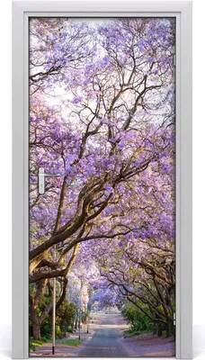 Produktbild von Tulup Türaufkleber 95x205 cm Dekorative Aufkleber Selbstklebend Wasserdichte Tapete Abnehmbar Schlafzimmer Wohnzimmer Wohnkultur - über Jakaranda