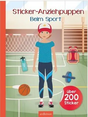 Obrázok produktu pre Sticker-Anziehpuppen - Beim Sport