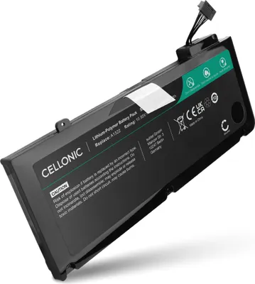Image de CELLONIC 1x Batterie pour Ordinateur portable Compatible avec Apple MacBook Pro 13 - A1278, MacBook Pro 13 - A1278 - Early 2011, MacBook Pro 13 - A1278 - Mid 2012, A1278 - (5900mAh, 10.95V)