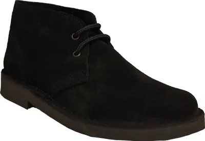 Obrázek produktu pro Roamers pánské pouštní boty / šněrovací boty / nízké boty, semiš DF111 (39 EU) (černá)