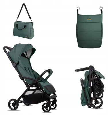 Imagen del producto de Cochecito para bebés BabyLux GIAU, ligero y apto para niños hasta 22 kg, plegable para viajes en avión