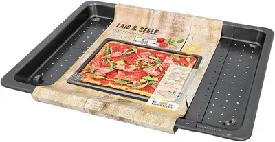 Produktbild von Famanu Backblech verstellbar mit Antihaftbeschichtung - 36 bis 52 cm