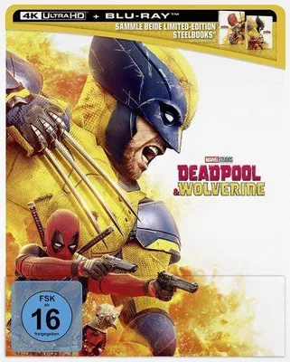 Produktbild von Deadpool & Wolverine UHD BD (Lim. Steelbook 'Wolverine')