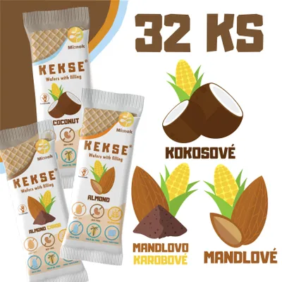 Obrázek produktu pro KEKSE MIX oplatků 32 ks