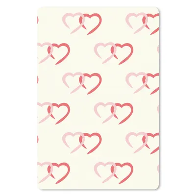 Produktbild von MuchoWow® Mauspad Mousepad Valentinsgeschenk - Liebe - Muster 18x27 cm - Mousepads - Maus Mat - Pad - Mausunterlage