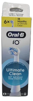Obrázok produktu pre Oral-B iO Ultimate Clean harjaspää, 6 kpl