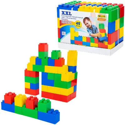 Image de Cavallino Toys Cavallino -Jouets de construction XXL, 45DLG.