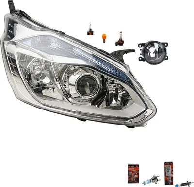 Immagine prodotto di Fari Osram Night Breaker Laser compatibili con Ford Transit Custom dal 2012 al 2017, codici: 1801816, 1778054, 1779184, 1783374, 1811478, 1866441, BK2113D152BD. B Johns