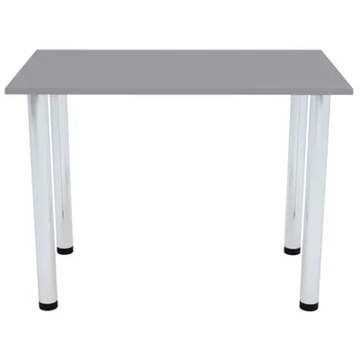 Produktbild von AKKE Light Graphite Küchentisch mit chrom beine LxBxH: 50x50x74 cm