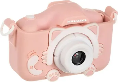 Obrázok produktu pre Kruzzel Detský fotoaparát AC22296 ružový 32GB karta