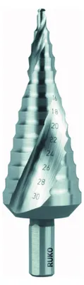 Produktbild von RUKO Stufenbohrer HSS spiralgenutet mit Kreuzanschliff