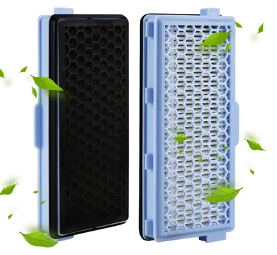 2 HEPA-Filter für Miele Compact C1 C2 Complete C2 C3 S8340 S4000-S8999