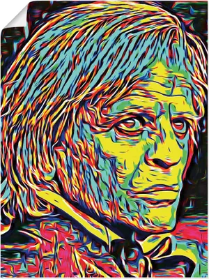 Produktbild von ARTland Poster Kinski Größe: 30x40 cm