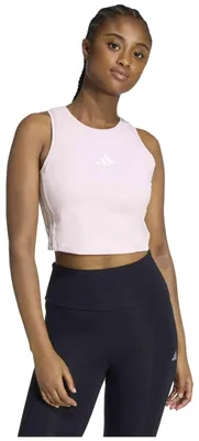 Produktbild von Top Adidas Camiseta adidas 3 bandas Essentials sin mangas rosa mujer für Damen