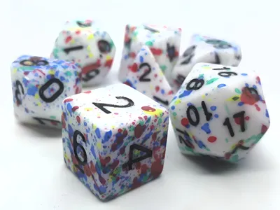 Produktbild von Würfelset: Colourful (7)