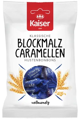 Produktbild von Kaiser Blockmalz Caramellen 100g
