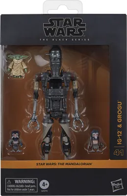 Produktbild von Hasbro Star Wars: The Mandalorian Black Series 2 Pack Ig-12 & Grogu 15 Cm Actionfigur    One Size