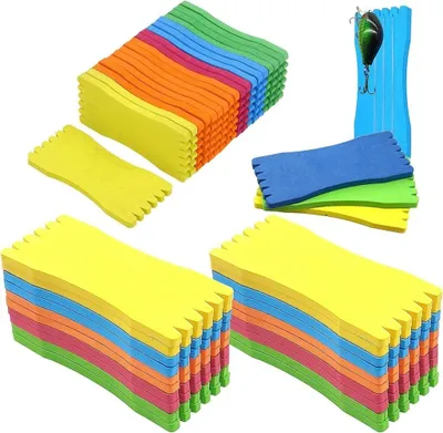 Produktbild von Schaumstoff-Schnuraufwickler für Angelschnüre, Set aus 40 Stück