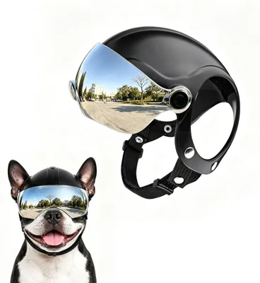 Produktbild von Hundehut mit UV-Schutz und Sonnenbrille für kleine Hunde