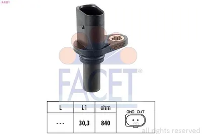 Produktbild von FACET Drehzahlsensor Automatikgetriebe 9.0221 für VW Golf IV Schrägheck (1J1) Golf IV Variant (1J5) SHARAN (7M8, 7M9, 7M6) PASSAT Variant (3B5)