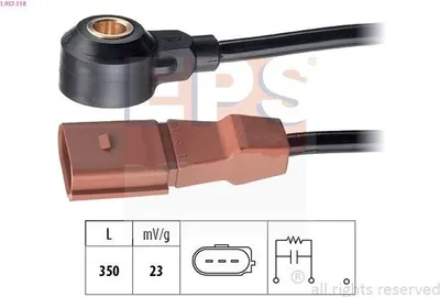Produktbild von EPS Klopfsensor 1.957.118 für VW Bora Limousine (1J2) 350mm