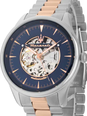 Image de MASERATI Montre automatique MONTRE AUTOMATIQUE en acier inoxydable argenté