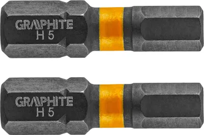 Produktbild von GRAPHITE 56H508 Schrauberbit-Satz 2-tlg Bitset
