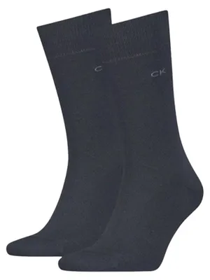 Image de Calvin Klein - Chaussettes pour homme NA689 (43 EU - 47 EU) (bleu marine foncé)