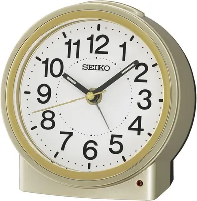 Zdjęcie produktu dla Budzik Seiko QHE199G złoty