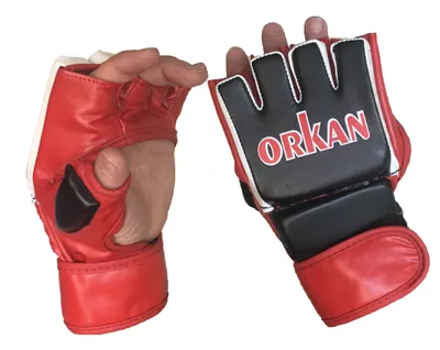 Produktbild von Orkan Grappling MMA Handschuh schwarz/rot L
