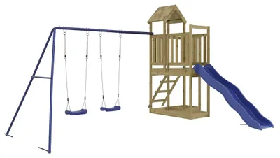 Produktbild von vidaXL Spielturm Imprägniertes Kiefernholz