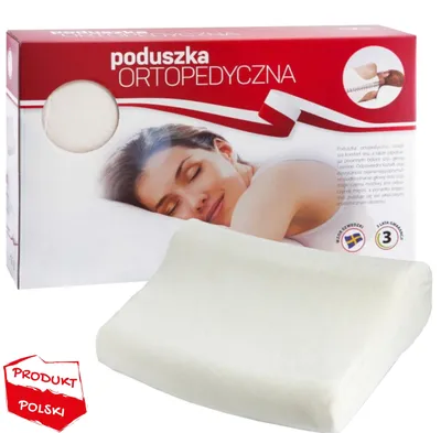 Zdjęcie produktu dla Poduszka profilowana z pianki leniwej AT03002