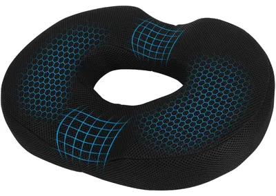 Imagen del producto de Elzusha - Cojín ergonómico en forma de rosquilla - Espuma viscoelástica -