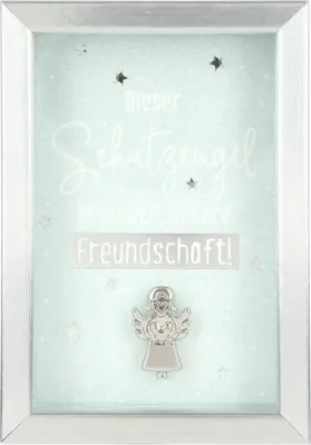 Produktbild von Depesche Komplimente im Bilderrahmen, klein : Dieser Schutzengel beschützt... Komplimente im Bilderrahmen, klein: Dieser Schutzengel beschützt...