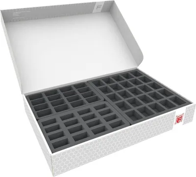 Obrázek produktu pro Skladovací box DSLB075 pro stolní miniatury v měřítku 1:72 (20 mm)