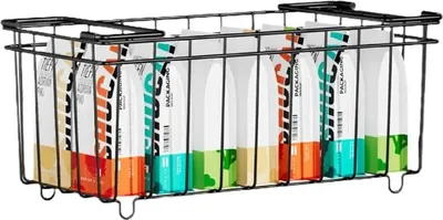 Immagine prodotto di Contenitore organizer per congelatore, in metallo, impilabile, 6 pezzi