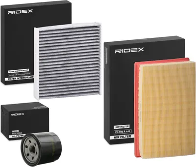 Produktbild von RIDEX Filterset Inspektionspaket Filtersatz für SUZUKI SWIFT III (MZ, EZ)