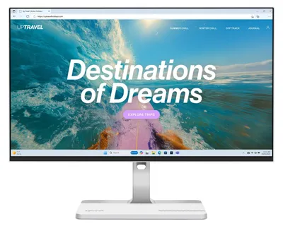 Produktbild von Lenovo L24D-4C, 60,5 cm (23.8"), 1920 x 1080 Pixel, Full HD, LCD, 6 ms, Grau