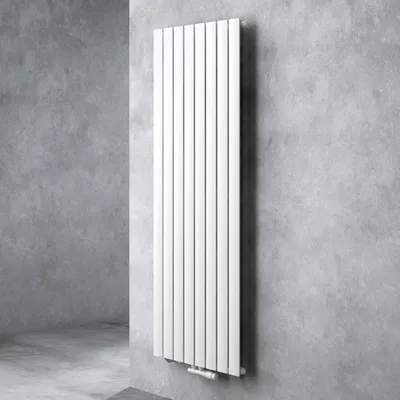 Image de doporro Radiateur pour Chauffage Central 180x61cm Radiateur à Eau Chaude Panneau Monocouche Design Vertical Blanc FV