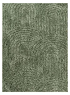 Image de Volero - Tapis scandinave - Lova Arches Vert - 160x230cm