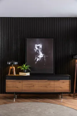 Produktbild von Kommode Sideboard Schrank Anrichte Kommoden Schränke 208cm Möbel Holz