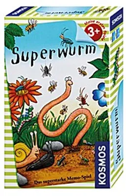 Produktbild von Kosmos Superwurm, Brettspiel, Lernen, 3 Jahr(e)
