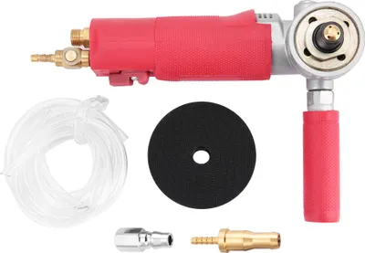 Produktbild von 3" Druckluft-Wasserpoliermaschine, Hochgeschwindigkeits-Nassschleifer, Druckluftschleifer 4300 U/min für Marmor