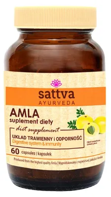 AMLA EKSTRAKT (450 mg) 60 KAPSUŁEK - SATTVA (FOODS)