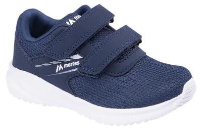 Image de Martes - Baskets pour garçons "Kores" IG5113 (taille 27 EU) (bleu marine/blanc)