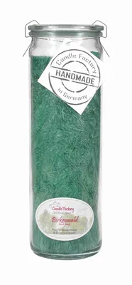 Produktbild von Big-Jumbo Kerze von Candle Factory im Glas mit Duft in tollen Farben : Birkenwald Mit Duft Big-Jumbo: Birkenwald
